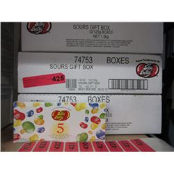 Case of Jelly Belly "Sours" gift boxes