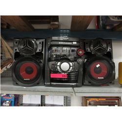 Panasonic home stereo system - used