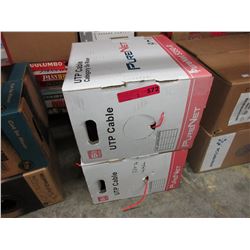 2 Boxes of new UTP Cable