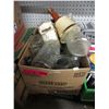 Image 1 : 15 Mason & other clear jars - used