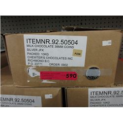 10 KG Box of chocolate coins