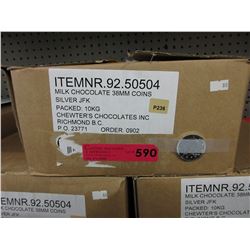 10 KG Box of chocolate coins