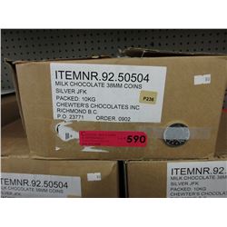 10 KG Box of chocolate coins