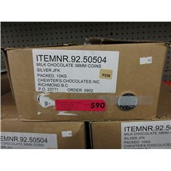 10 KG Box of chocolate coins