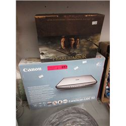 Canon scanner & Pearl Harbor DVD set