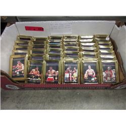 40 Limited edition boxing trading cards