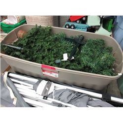 Artificial Christmas tree - used