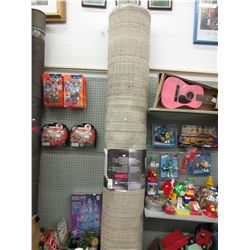 Used beige shag carpet