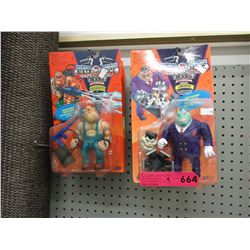 9 Biker Mice from Mars figurines