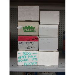 1500 Sports trading cards