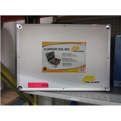 Aluminum tool box with key