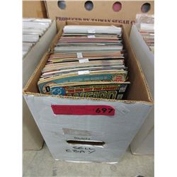 100 Assorted comic books