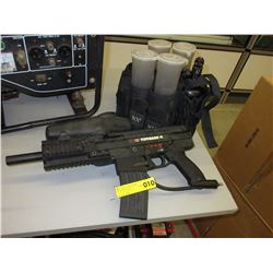 Tippman paint ball gun & bottle holster