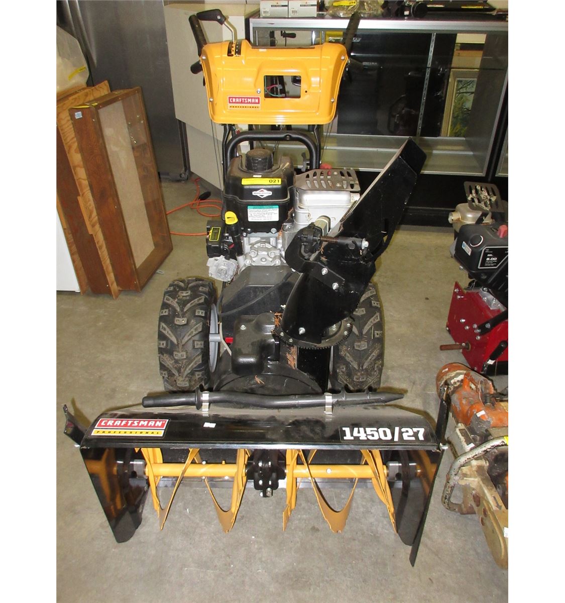 Craftsman Pro 1450 Snow Blower Store Return
