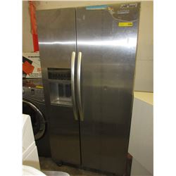 KitchenAid stainless steel fridge - as is