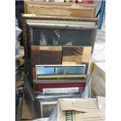 Skid of Framed Pictures