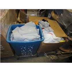 Skid of Sport Clothing
