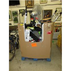 Skid of Assorted store returns