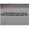Image 1 : 6 CTW Blue Topaz & Diamond Bracelet