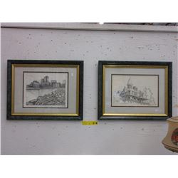 Pencil signed limited edition print of Halifax