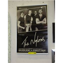 "The Nylons" concert poster