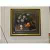 Image 1 : Framed still life print
