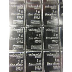 Valcambi Suisse Mint 100 Gram Silver Combi-Bar