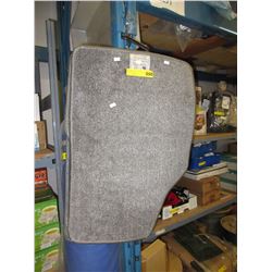 New grey car mats - 5 piece set