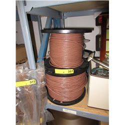 4 Partial spools of CAT 5e cable