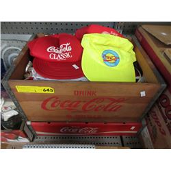2 Wood "Coca-Cola" crates & contents