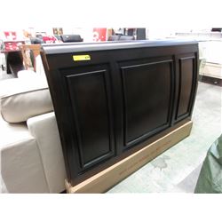 New - Queen size 3 panel wood headboard