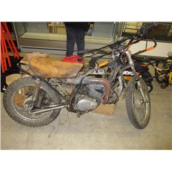 1970's Yamaha Enduro 175 CC Motorcycle