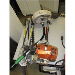 6 Pieces of used yard tools