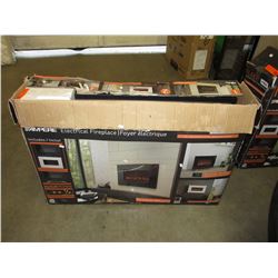 Electric fireplace - open box