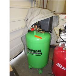 Used Kawasaki 20 Gallon air compressor