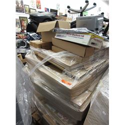 Skid of new electronic components