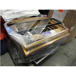 Skid of oversized picture frames