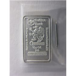 2 x .999 Fine Silver "Swiss Bullion Bank" bars