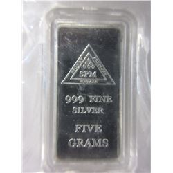 .999 Fine Silver "Australia Mint" 5 gram bar