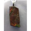 Image 1 : Canadian Free form Ammolite necklace & chain
