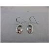Image 1 : New Garnet earrings set with Diamonds