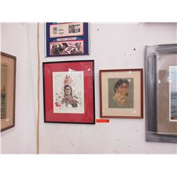 2 Vintage First Nations prints