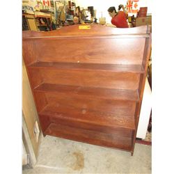 4 Tiered pine bookcase - circa 1960