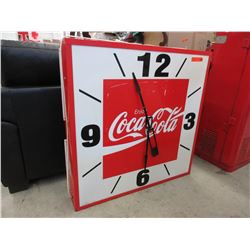 1970s Oversized Coca-Cola electric clock