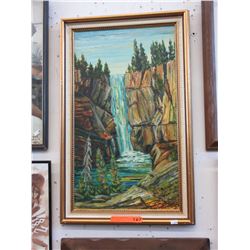 E. Craig signed painting on board