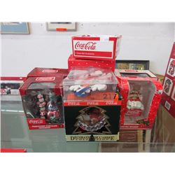 10 Coca-Cola Christmas ornaments