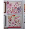 Image 1 : 2 Canvas wall art with glitter