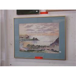 1974 R. E. Hawley watercolour