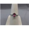 Image 1 : Pink Quartz & Diamond-set Ring