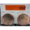 Image 1 : 2 Fine Copper Art Rounds